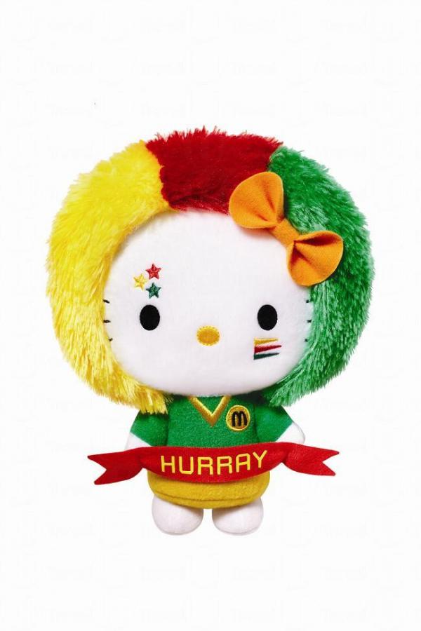 麥當勞 x  Hello Kitty世界盃公仔 6.5起換領